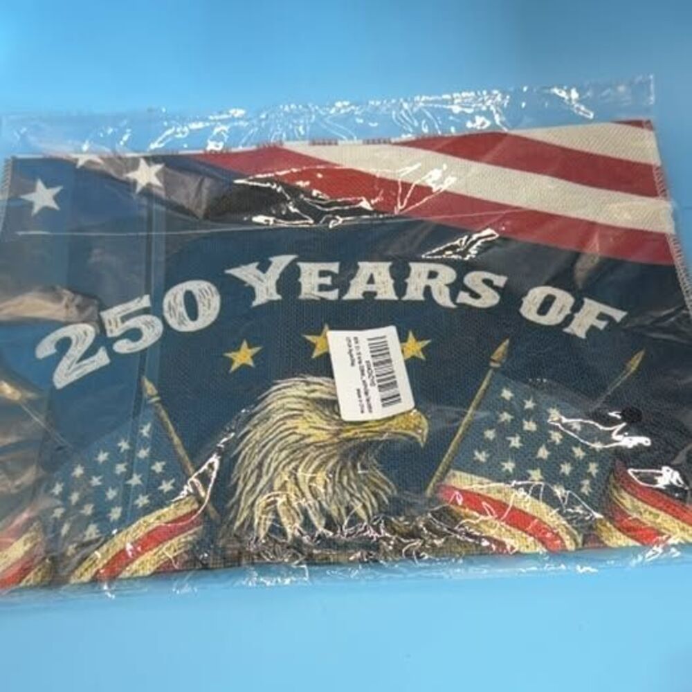 Patriotic Decorative Flag 250 Years Of